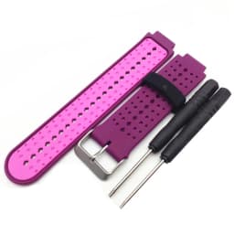 Silicone Watchband Strap For Garmin Forerunner 235/220/230/620/630/735XT Approach S20 SmartWatch Wristband with Tool Accessories