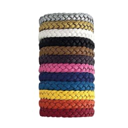 36-12pcs Hand Wrist Band Repeller Portable Anti Mosquitoes Wrist Band Reusable Safe Wristbands for Sports Travel Camping Tools