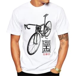 Vintage Sports Bike Printed Men's T-shirt Harajuku Streetwear Graphic T Shirts Oversized Tops One Piece Vintage Tee