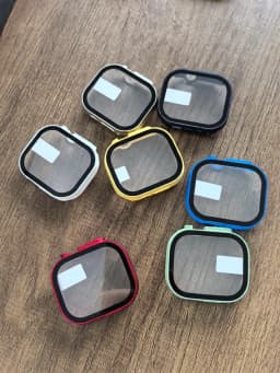 Cover For Apple Watch Ultra 3 49mm PC Bumper+Screen Protector Cover iWatch Ultra 2 49mm HD Tempered Glass+Case Shell Accessories
