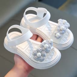 Kids From 2-9 Years Princess Shoes Summer Girls Sandals Casual School Kids Shoe Outdoor Beach Sandal Children's Student sneaker