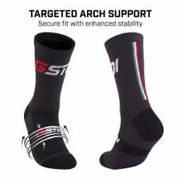 2pairs 2023 New Cycling Socks Bike Nurse Compression Road Bike Running Mtb Knee-high White Sports Funny Brand Black