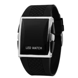 Men Sport Digital Watches Black White Rectangle Man LED Fitness Watch Silicone Strap Mens Electronic Clock Relogio Masculino New