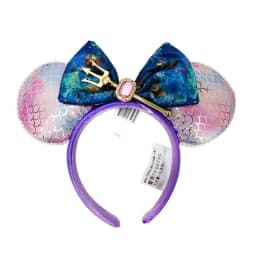 Disney Minnie Mouse Ears Headband Holiday Party Rose Bows Hairband EARS COSTUME Headband Cosplay Plush Adult/Kids Headband Gift