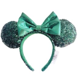 Disney Minnie Mouse Ears Headband Holiday Party Rose Bows Hairband EARS COSTUME Headband Cosplay Plush Adult/Kids Headband Gift