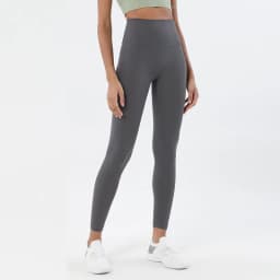 SOISOU Nylon Leggings Women Yoga Pants Tight High Waist Hidden Pocket Sports Fitness Women's Pants Gym Clothing 37 Colors