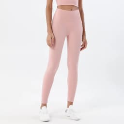 SOISOU Nylon Leggings Women Yoga Pants Tight High Waist Hidden Pocket Sports Fitness Women's Pants Gym Clothing 37 Colors