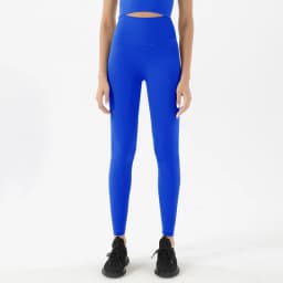 SOISOU Nylon Leggings Women Yoga Pants Tight High Waist Hidden Pocket Sports Fitness Women's Pants Gym Clothing 37 Colors