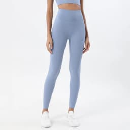 SOISOU Nylon Leggings Women Yoga Pants Tight High Waist Hidden Pocket Sports Fitness Women's Pants Gym Clothing 37 Colors