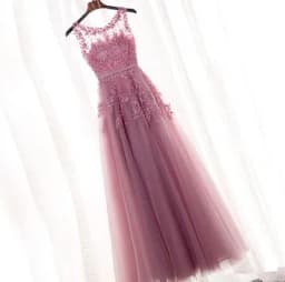 SWS-A-509#Evening Dresses Long Lace Party Prom Graduation Homecoming Valentine's Day Dress Pearl Wholesale Free Customized Girs