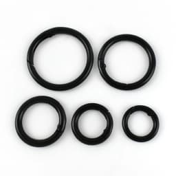 10Pcs Deepeel 10-38mm Metal O Ring Buckle Round Openable Spring Clasp Carabiner Snap Keychain Hooks DIY Clothes Bags Accessories