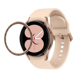 Bezel Ring For Samsung Galaxy Watch 7654 40/44mm Case Protection Metal Frame Protector Time/Speed Scale Cover Bumper Accessories