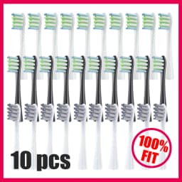 Replacement Brush Heads for Oclean X PRO Elite/Flow/F1/One/X/All Series Sonic Electric Toothbrush DuPont Blue Green Soft Bristle