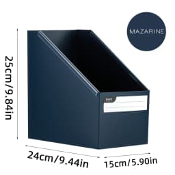 A4 Size Student Foldable Desktop Book Sorting Storage Box Office Stationery for Various Functions