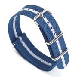 Ribbed Watch Strap 16mm 18mm 19mm 20mm 21mm 22mm 24mm One-Piece Nylon Braid Ballistic Fabric Watchband Accessories Military Band