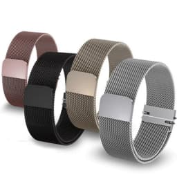 Milan Magnetic Mesh Belt Watchband For Citizen D-W Longines Omega Samsung Huawei Watch Strap Men and Women Bracelet 18 20mm 16mm