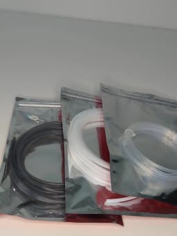for Bambu Lab P1P AMS A1 mini 3D Printer PTFE Tube Teflonto Pipe Bowden Extruder 1.75mm ID2.5mm OD4mm Bambulab Filament Parts