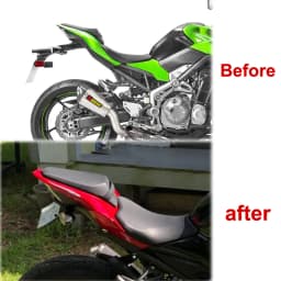 For Kawasaki Z900 2017 2018 2019 2020 2021 2022 2023 2024 Rear Tail Tidy License Plate Holder Motorcycle Fender Eliminator Kit