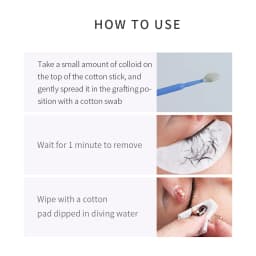 GLAMLASH 5/10/15g Eyelash Extension Glue Remover False Eye Lashes Makeup Removers Tool False Lash Glue Remover