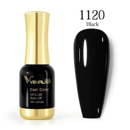 Venalisa 12ml TPO FREE Diamond Top Coat Supply Nail Art Enamel Gel Nail Polish Shining Glitter Sequin Starry Platinum Paint Gel