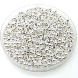 Five Sizes Gold Color Silvery Bronze Iron Metal Beads Jewelry Findings Diy Smooth Ball Spacer