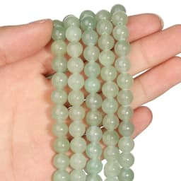 Sunstone Beads Round Loose Spacer Bead Natural Angelite Stone 4/6/8/10mm For Jewelry Making DIY Bracelet Necklace Accessory 15''