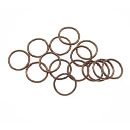 200-100Pcs 3-16mm Silver Gold Jump Rings Single Loops Open Jump Rings & Split Rings Connectors for DIY Bracelet Jewelry Making