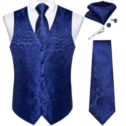 New Men's Vests Formal Dress Suit Vest Tie Set for Wedding Male Satin Burgundy Red Waistcoat Sleeveless Jacket Casual Top
