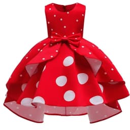 Baby Girls Flower Striped Dress For Girls Floral Wedding Party Dresses Kids Princess Christmas Dress Children Girls Clothing
