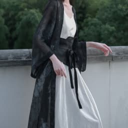 UMI MAO Spring New Style Of Moshu Homemade Irregular Wild Linen Girdle Female Chinese Style