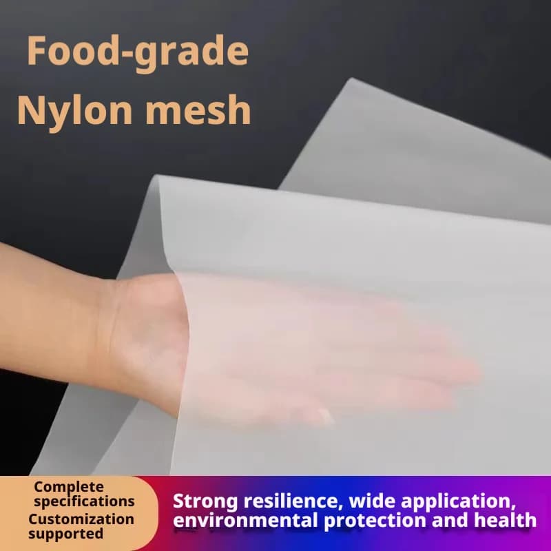 Nylon net filter 80/100 /120/150/160/200/250/260/300/350/400/450/500mesh 180-25 micron nylon wine water filter paint ink purify