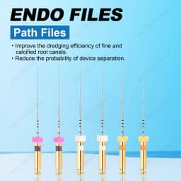 Glin Teeth Whitening Dental Instrument Endo Rotary Endodontic Files Dental Endo Motor Files Path Glide Files Dentistry