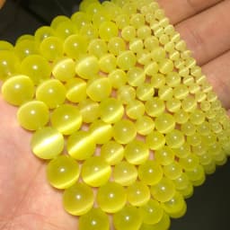 YHBZRET Colorful Cat Eye Beads opal Natural Stone Round glass Loose Spacer beads for Jewelry making DIY bracelets 4/6/8/10/12MM