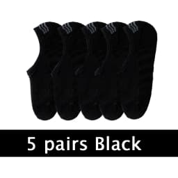 5 Pairs/Lot Men Towel Bottom Boat Socks Sport Sweat Breathes Silicone Anti-Slip Lnvisible Socks Spring Summer New Fashion
