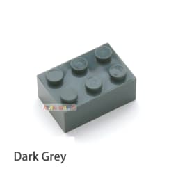 40pcs DIY Building Blocks Thick Figures Bricks 2x3 Dots Educational Creative Size Compatible With 3002 Plastic Toys for Children