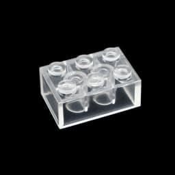 40pcs DIY Building Blocks Thick Figures Bricks 2x3 Dots Educational Creative Size Compatible With 3002 Plastic Toys for Children