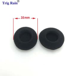 Thickened Foam Ear Pads For Headphones Sponge Replacement Cushions Covers Earphones Case 35mm 40mm 50mm 55mm 60mm 70mm 80mm