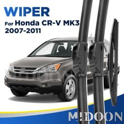 MIDOON Windscreen Wiper Blades For Honda CRV CR-V 2007-2011 3rd Generation Windshield Front Rear Set 2008 2009 2010 26"17"14"