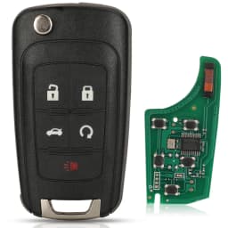 jingyuqin 315/433Mhz ID46 PCF7931E /7937 Car Remote Key for Chevrolet Cruze Aveo Epica Lova Camaro Impala Trax Orlando 2/3/4 BTN