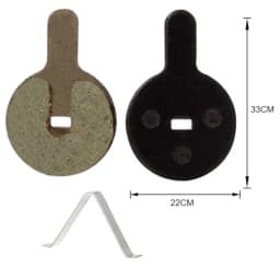 1 Pair/2pcs MTB Bike Hydraulic Brake Pads for Shimano XT M445 355 395 Magura Bicycle Parts Cycling Organic Resin Disc Brake Pads
