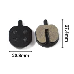 1 Pair/2pcs MTB Bike Hydraulic Brake Pads for Shimano XT M445 355 395 Magura Bicycle Parts Cycling Organic Resin Disc Brake Pads