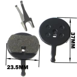 1 Pair/2pcs MTB Bike Hydraulic Brake Pads for Shimano XT M445 355 395 Magura Bicycle Parts Cycling Organic Resin Disc Brake Pads