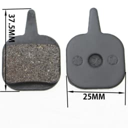 1 Pair/2pcs MTB Bike Hydraulic Brake Pads for Shimano XT M445 355 395 Magura Bicycle Parts Cycling Organic Resin Disc Brake Pads