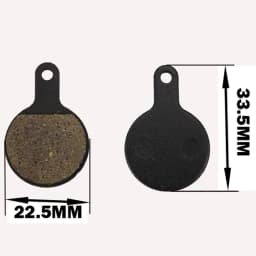 1 Pair/2pcs MTB Bike Hydraulic Brake Pads for Shimano XT M445 355 395 Magura Bicycle Parts Cycling Organic Resin Disc Brake Pads
