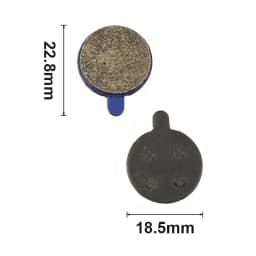 1 Pair/2pcs MTB Bike Hydraulic Brake Pads for Shimano XT M445 355 395 Magura Bicycle Parts Cycling Organic Resin Disc Brake Pads