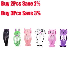 30Pcs/Lot Korean Style Women Hair Accessories Cartoon Hair Clip Flower Hairclip Cute Headdress Print Alloy Hairpins for Girls
