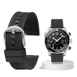 Rubber Watchband For Seiko IWC Rolex Waffle Strap Bracelets Fashion Universal Mens Diver Silicone Sports Watch Band 20mm 22mm
