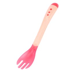 Baby Temperature Sensing Spoon Children Kids Feeding Spoon Fork Dinnerware for Toddler Infant Anti-scald Feeder Tableware