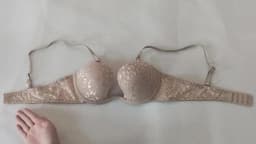 deep V gathering underwear lace sexy push up lingerie bra adjustable bralette with fashionable lace underwire u bra