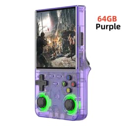 R36 Ultra Pocket Handheld Gaming Hardware, WIFI Supported, 4 Inch IPS Display, Open‑Source Retro Portable Game Device